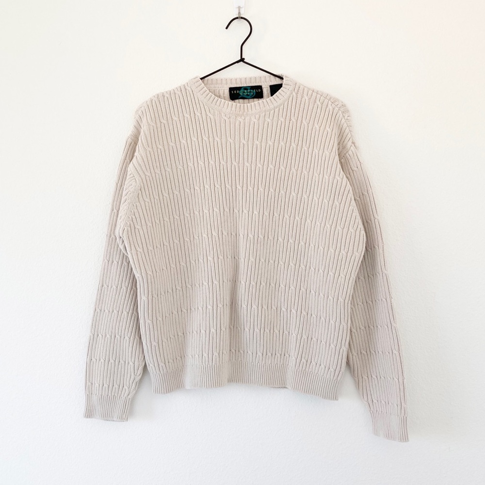 SOLD • Vintage chain sweater